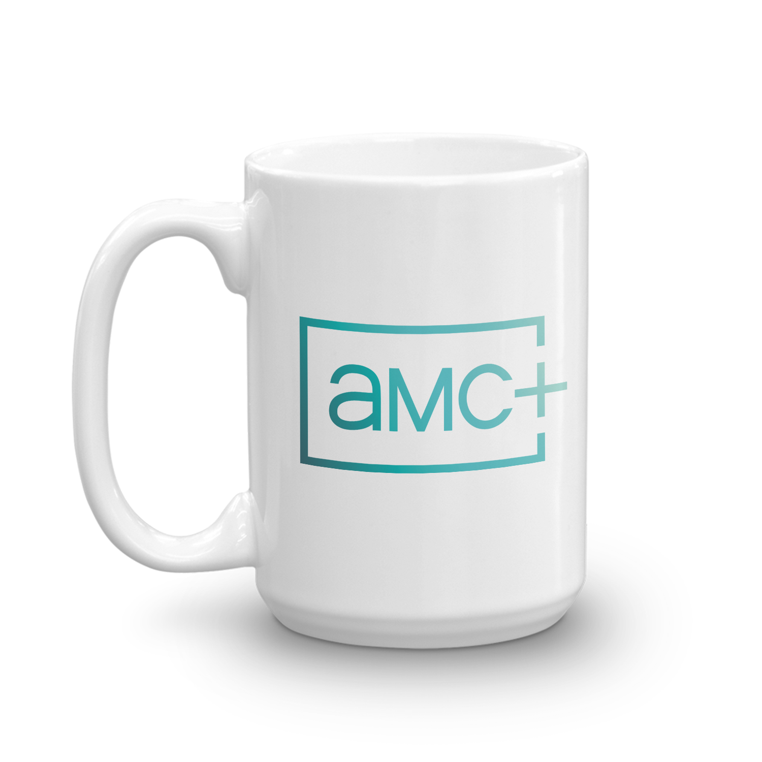 AMC+ Logo White Mug