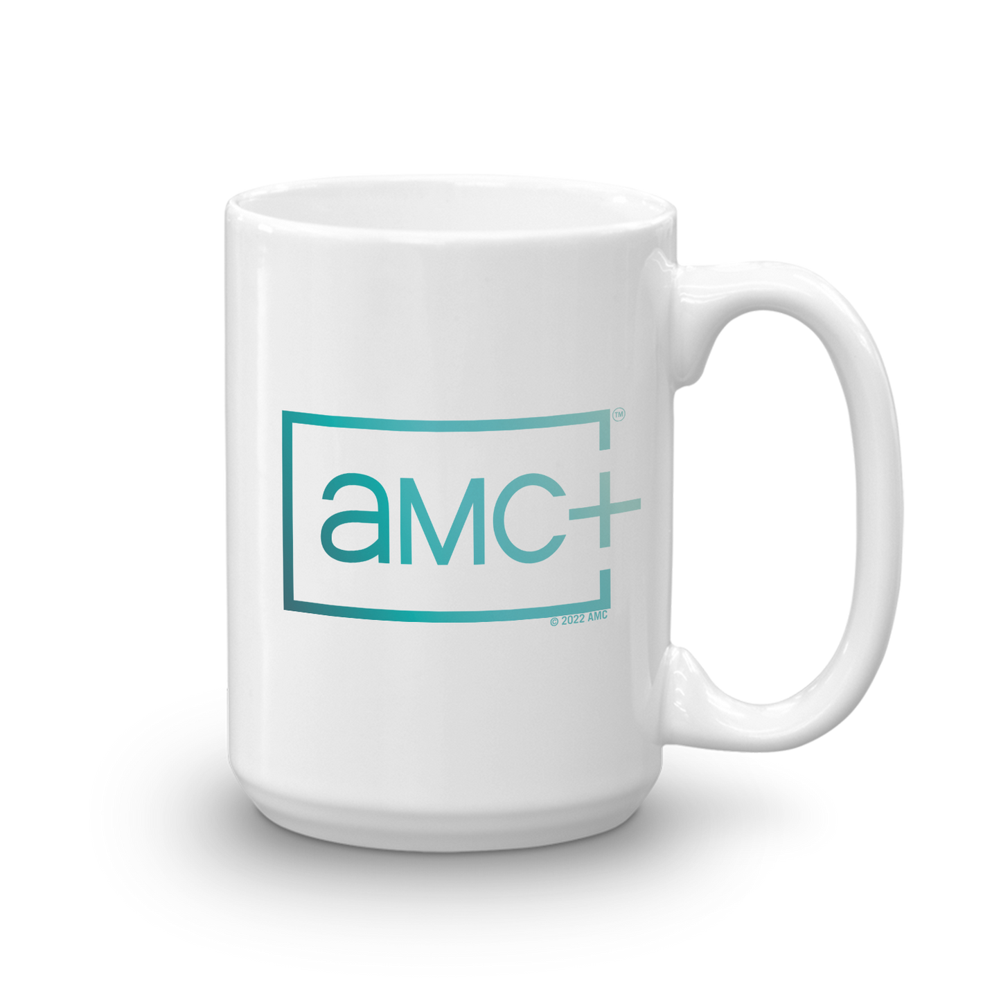 AMC+ Logo White Mug