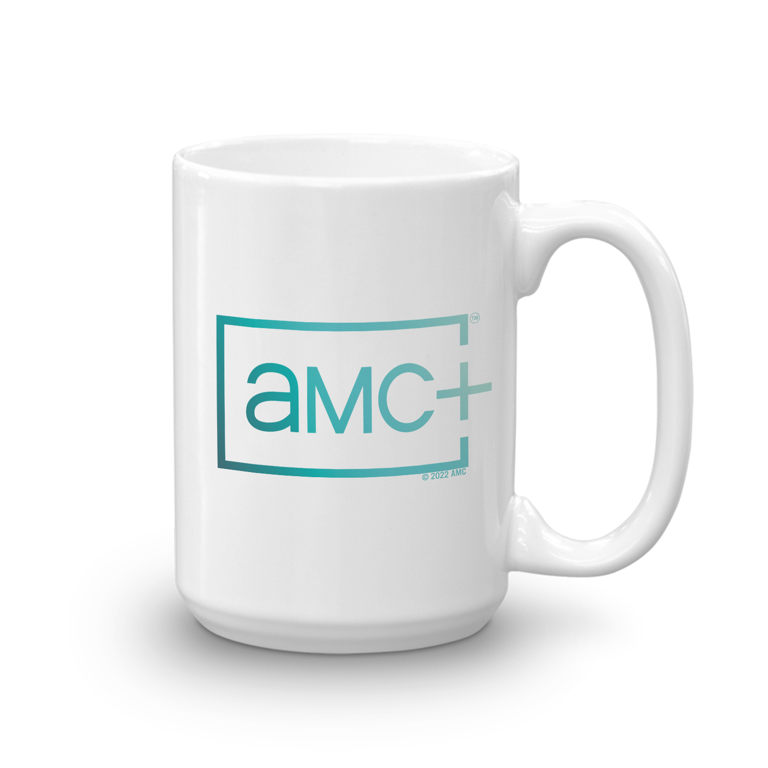 AMC+ Logo White Mug