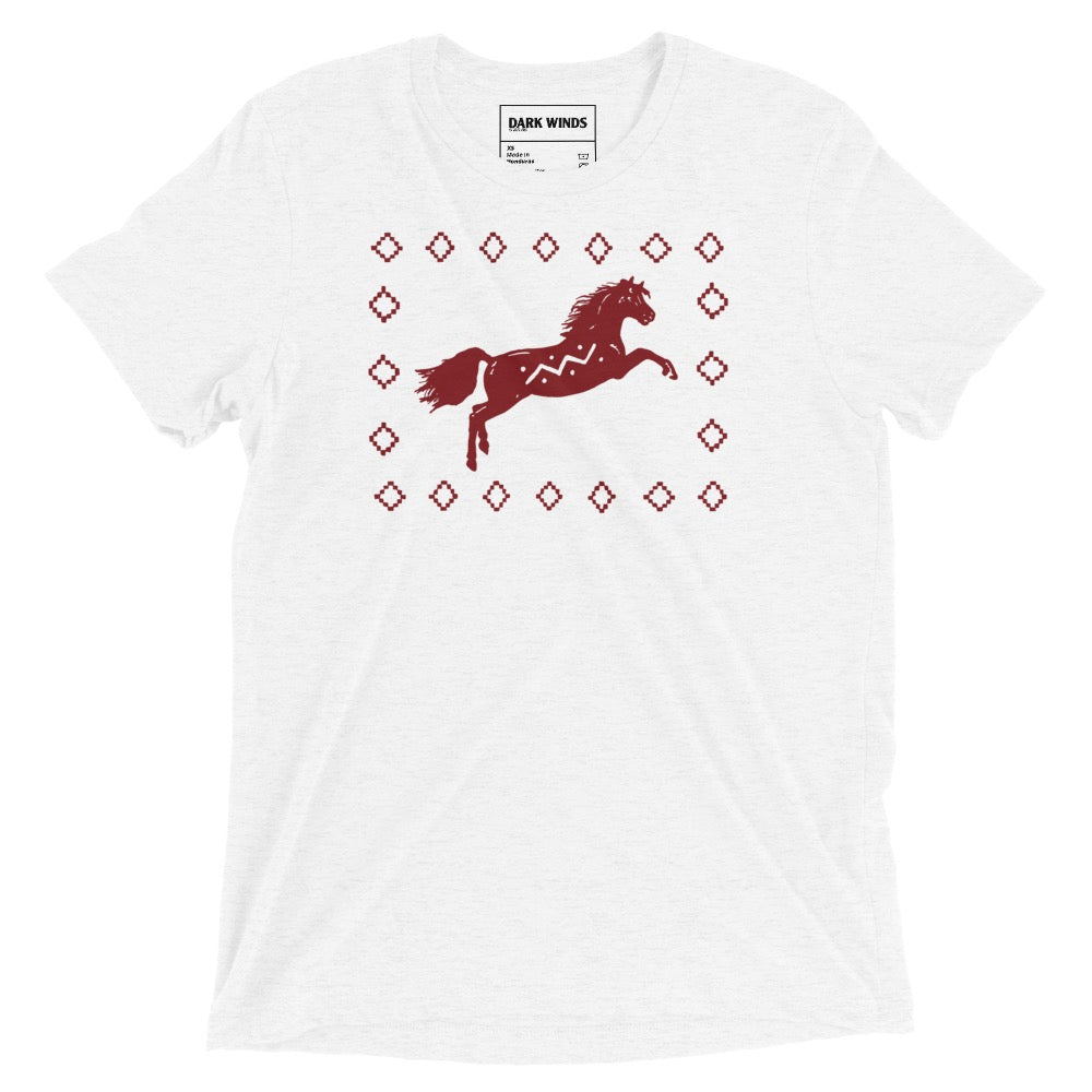 Red best sale horse shirt