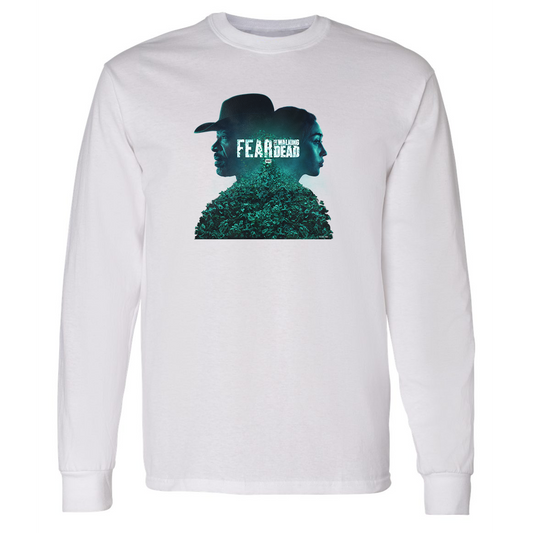 Fear The Walking Dead Key Art Adult Long Sleeve T-Shirt