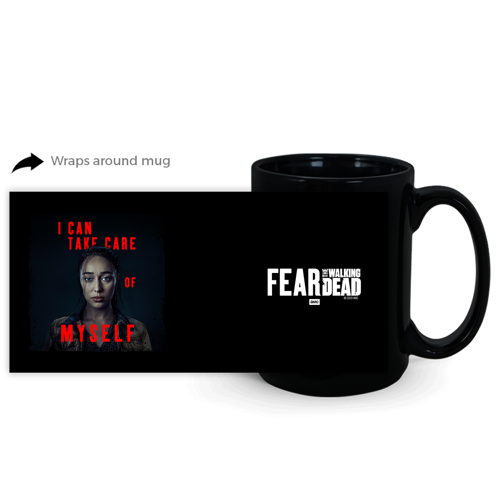 Fear The Walking Dead Season 6 Alicia Quote Black Mug Amc Shop