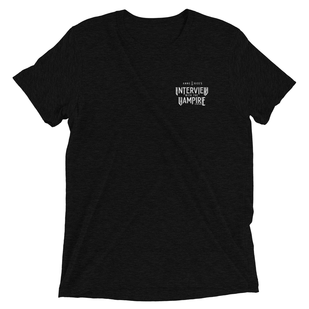 Anne Rice's Interview With The Vampire Logo Adult Tri-Blend T-Shirt