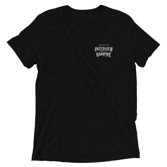 Anne Rice's Interview With The Vampire Logo Adult Tri-Blend T-Shirt