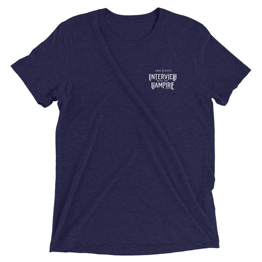 Anne Rice's Interview With The Vampire Logo Adult Tri-Blend T-Shirt