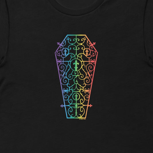 Anne Rice's Interview With The Vampire Love Rainbow Coffin Adult T-Shirt