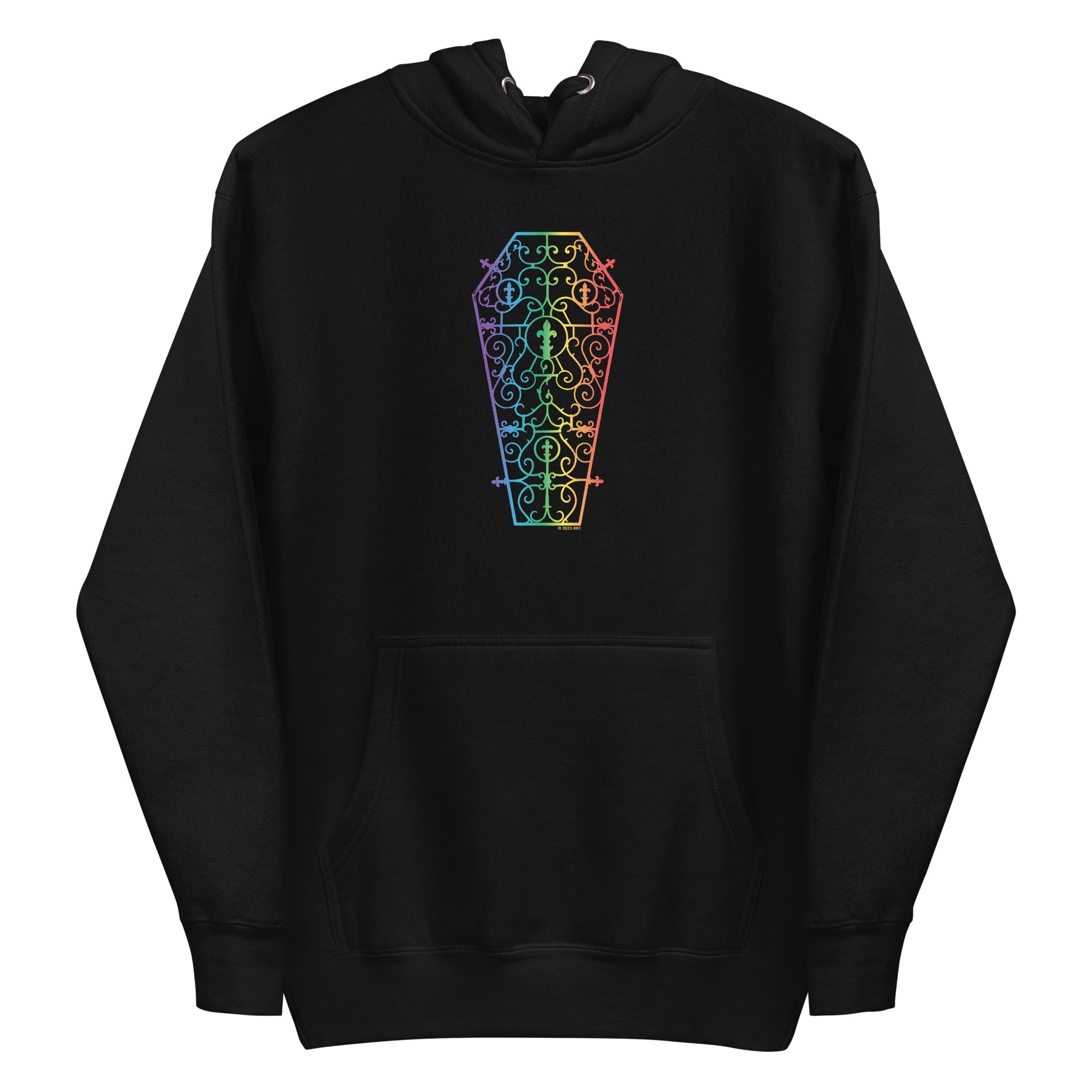 Interview With The Vampire Love Rainbow Coffin Adult Hoodie