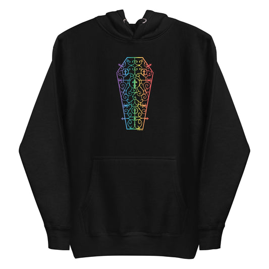 Anne Rice's Interview With The Vampire Love Rainbow Coffin Adult Hoodie