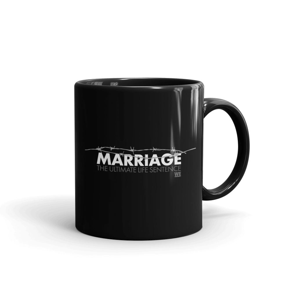 Love After Lockup Life Sentence Black Mug