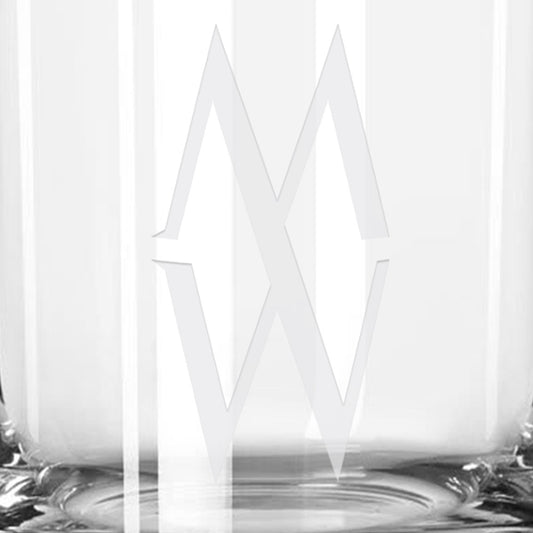 Anne Rice's Mayfair Witches MW Laser Engraved Rocks Glass