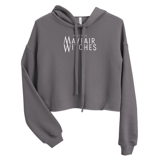 Anne Rice's Mayfair Witches Logo Women's Fleece Crop Hooded Sweatshirt