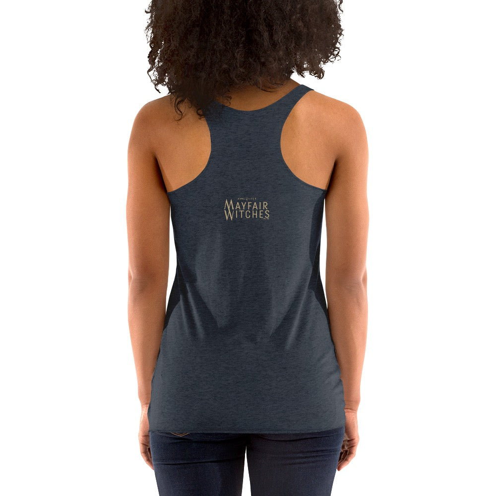 Anne Rice's Mayfair Witches Skeleton Key Women's Tri-Blend Racerback Tank Top