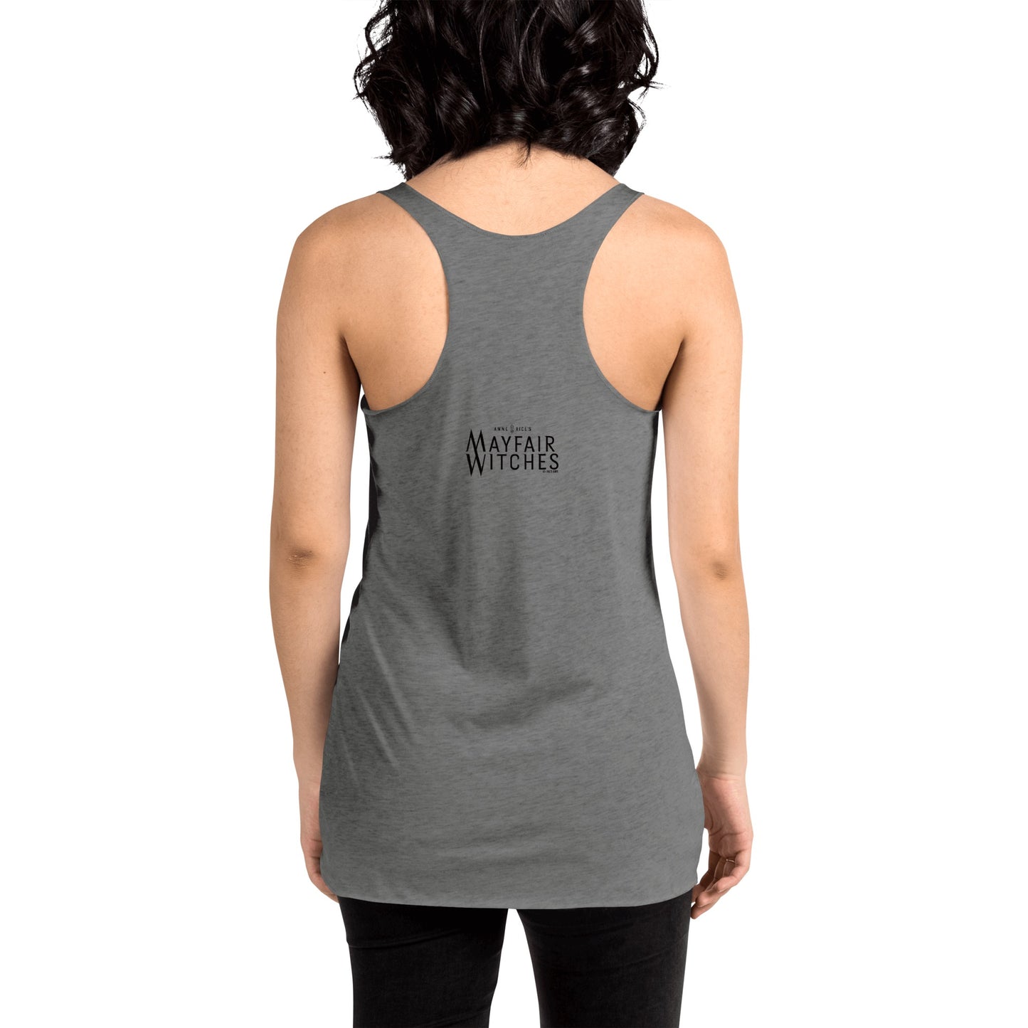 Anne Rice's Mayfair Witches Skeleton Key Women's Tri-Blend Racerback Tank Top