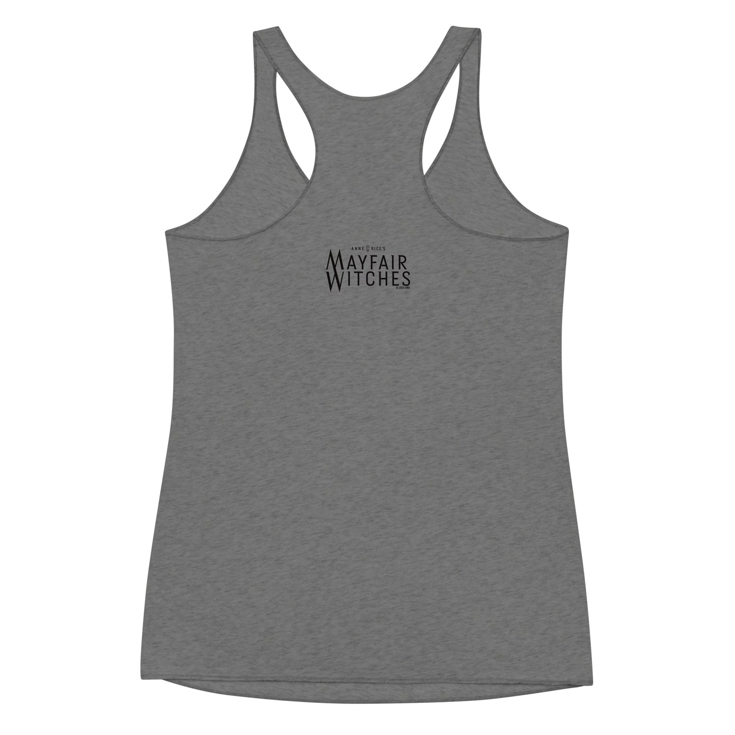 Anne Rice's Mayfair Witches Skeleton Key Women's Tri-Blend Racerback Tank Top