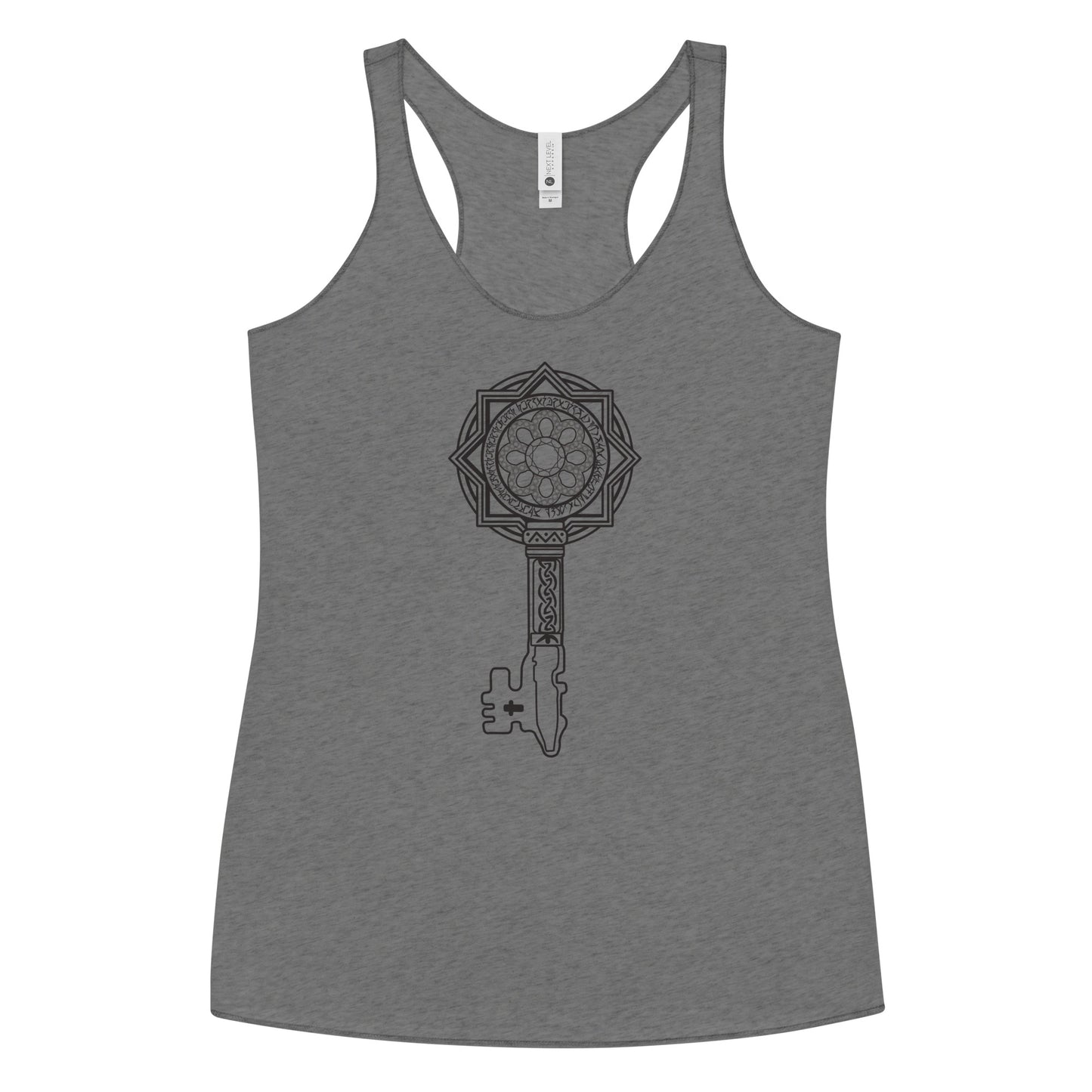 Anne Rice's Mayfair Witches Skeleton Key Women's Tri-Blend Racerback Tank Top