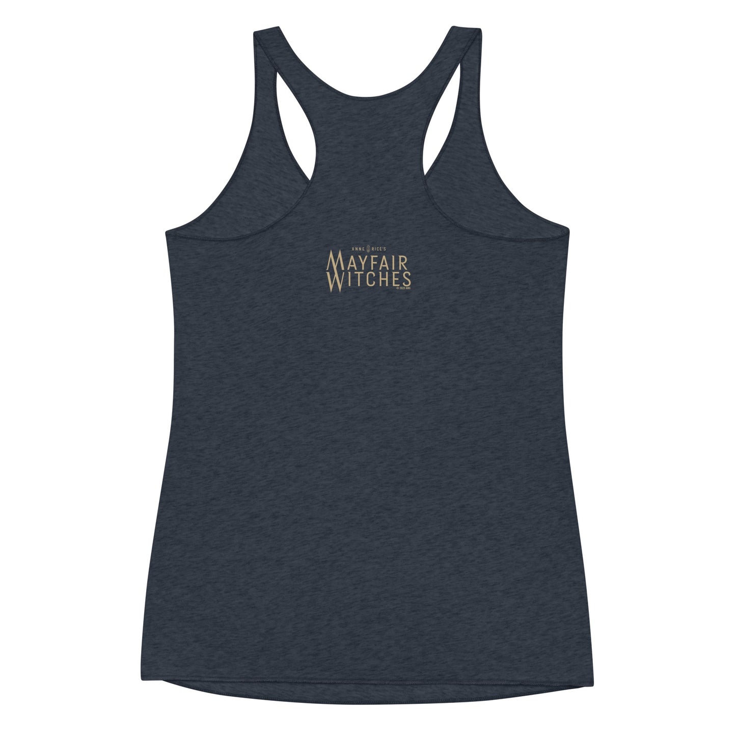 Anne Rice's Mayfair Witches Skeleton Key Women's Tri-Blend Racerback Tank Top