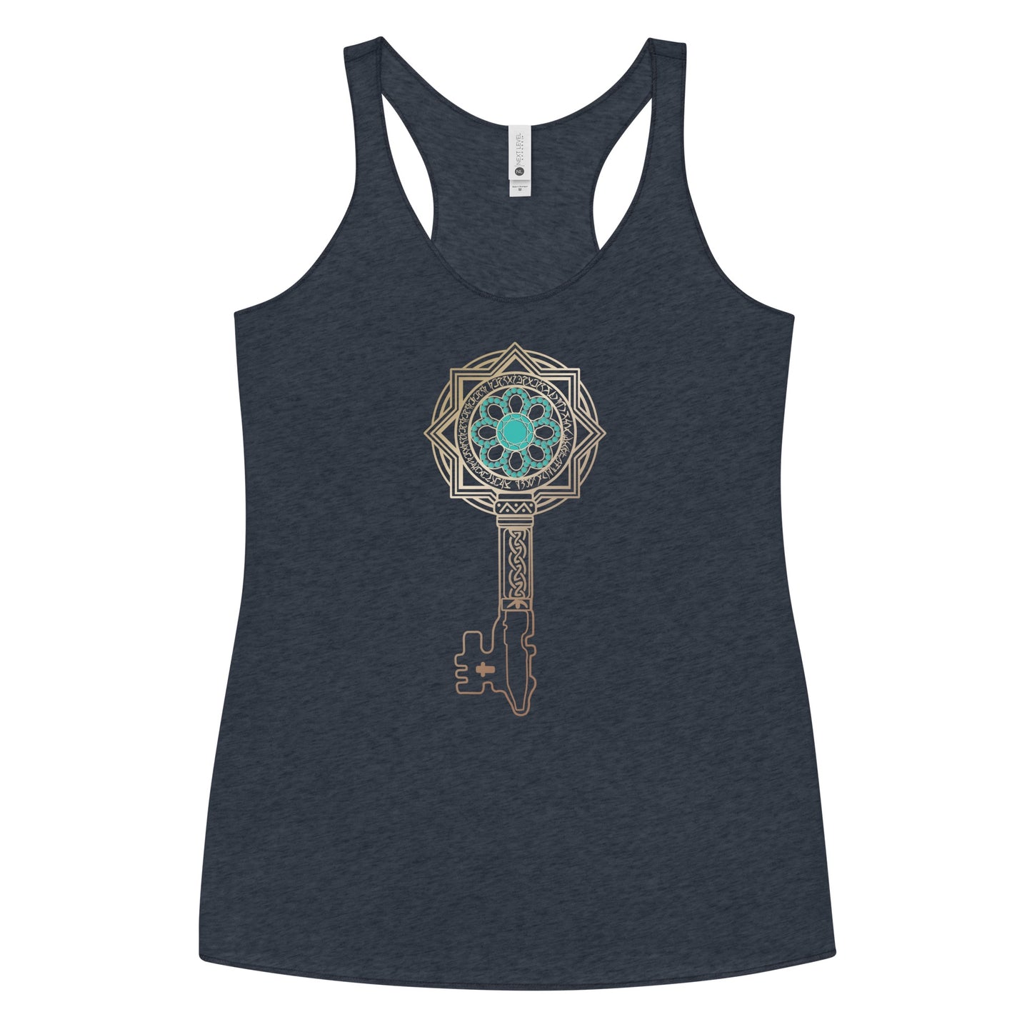 Anne Rice's Mayfair Witches Skeleton Key Women's Tri-Blend Racerback Tank Top