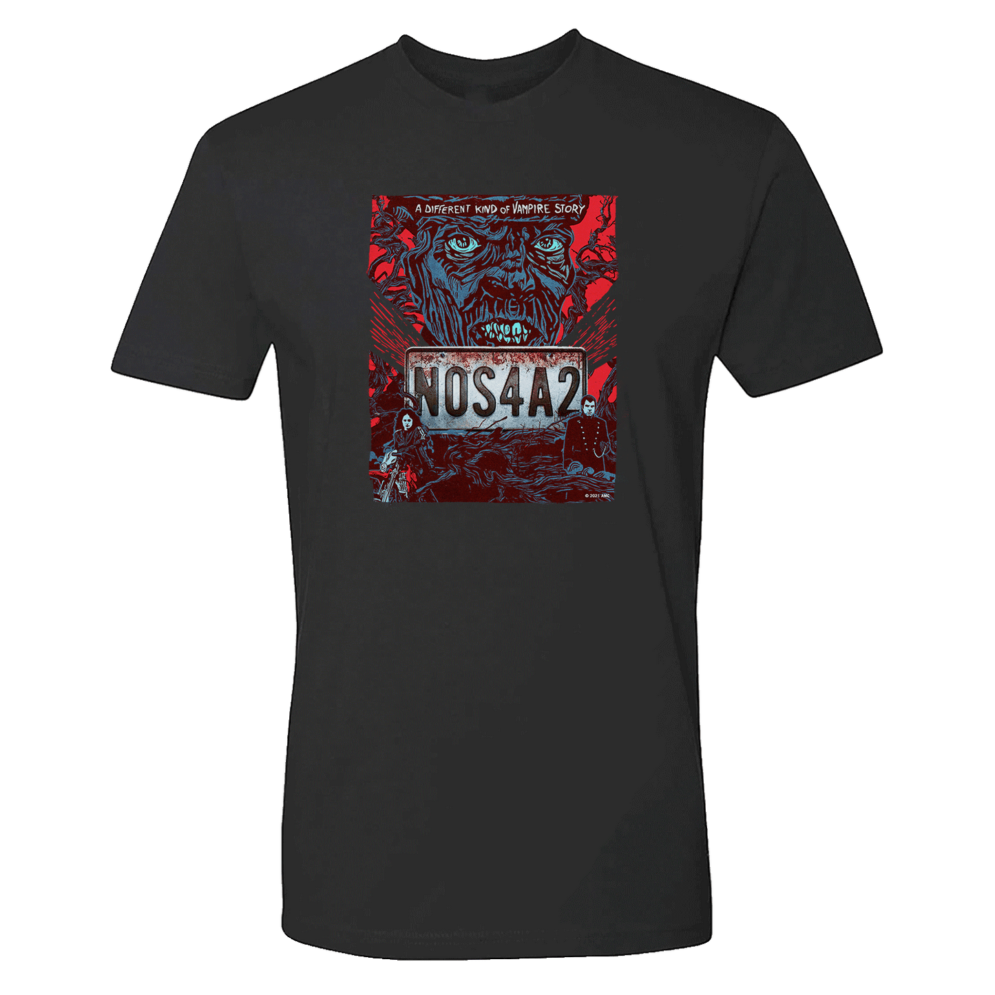 NOS4A2 Key Art Adult Short Sleeve T-Shirt