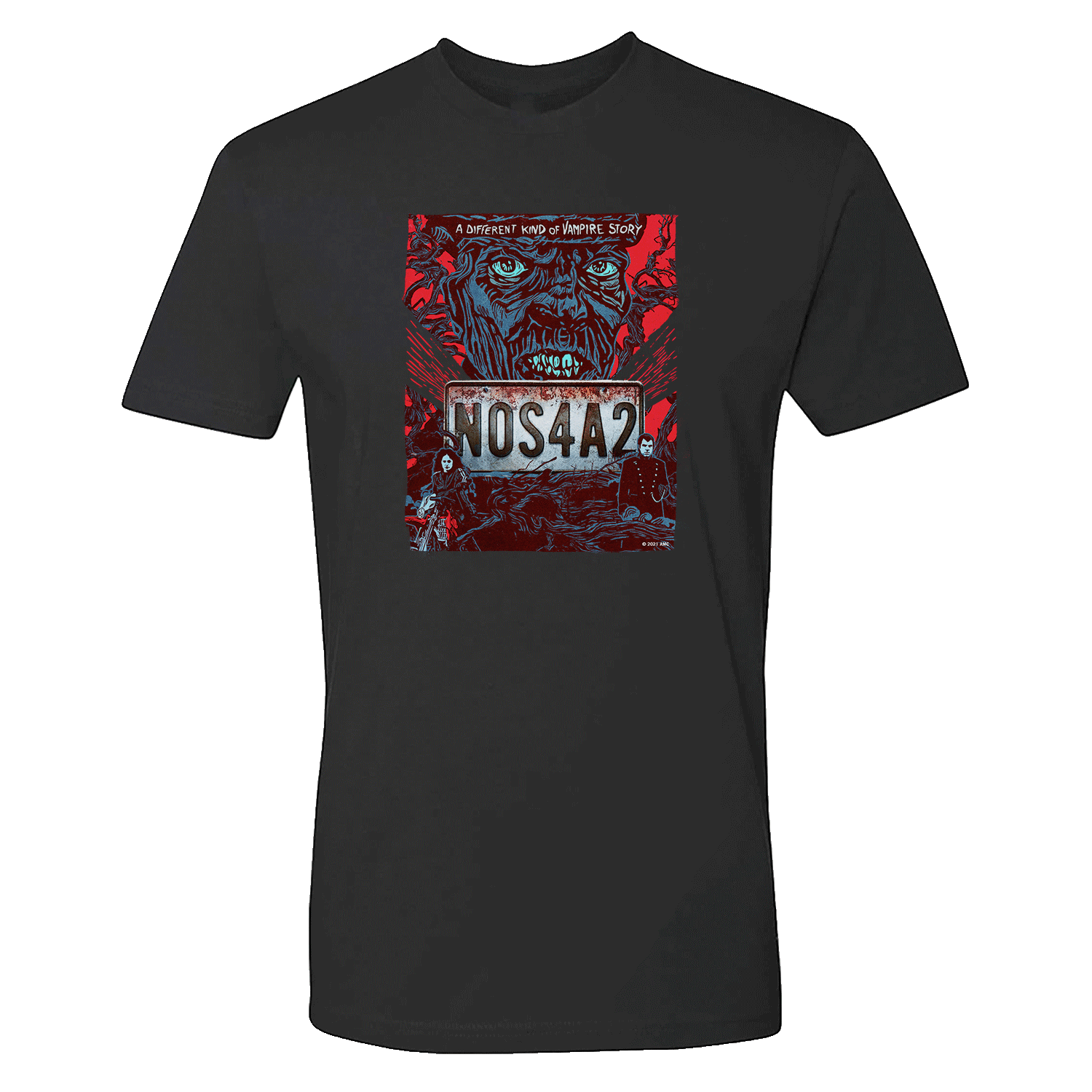 NOS4A2 Key Art Adult Short Sleeve T-Shirt