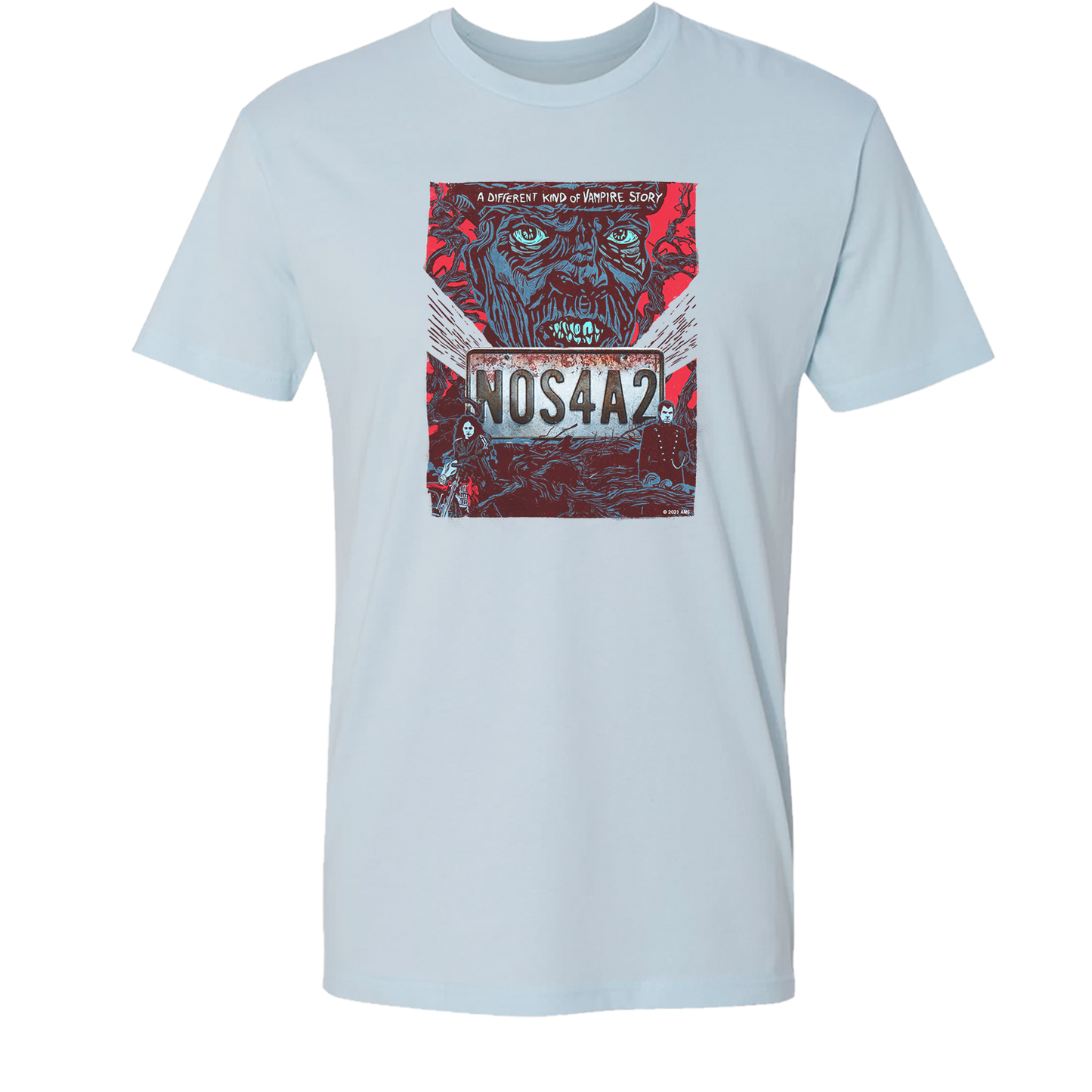 NOS4A2 Key Art Adult Short Sleeve T-Shirt