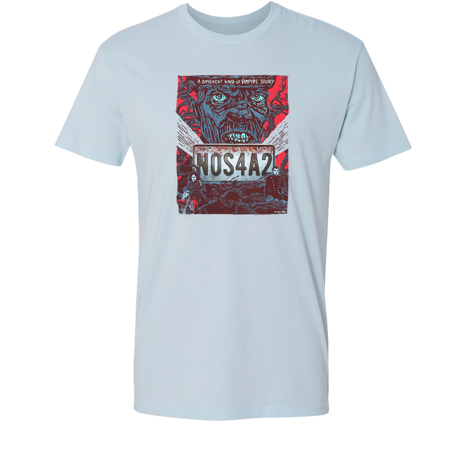 NOS4A2 Key Art Adult Short Sleeve T-Shirt