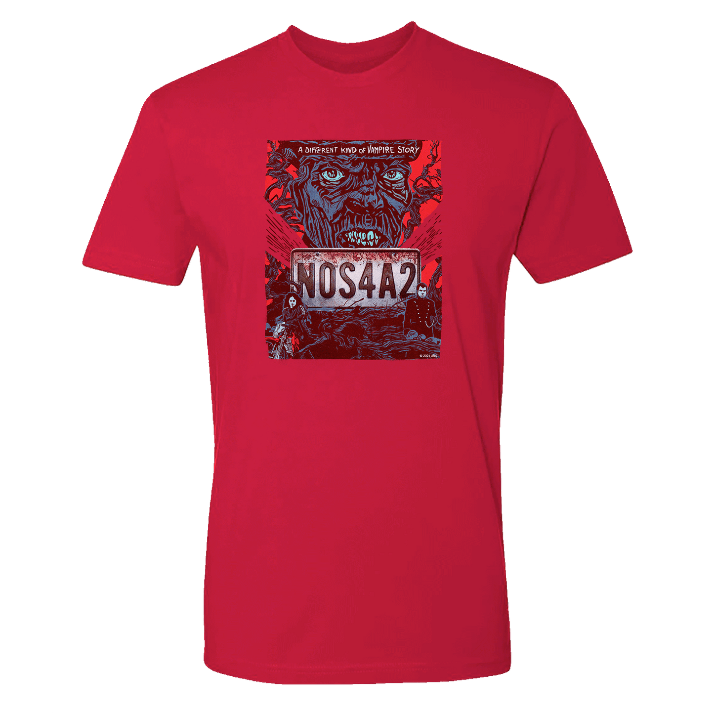 NOS4A2 Key Art Adult Short Sleeve T-Shirt
