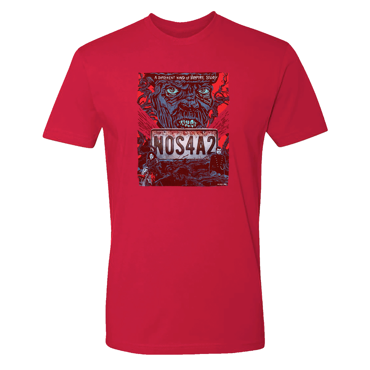 NOS4A2 Key Art Adult Short Sleeve T-Shirt