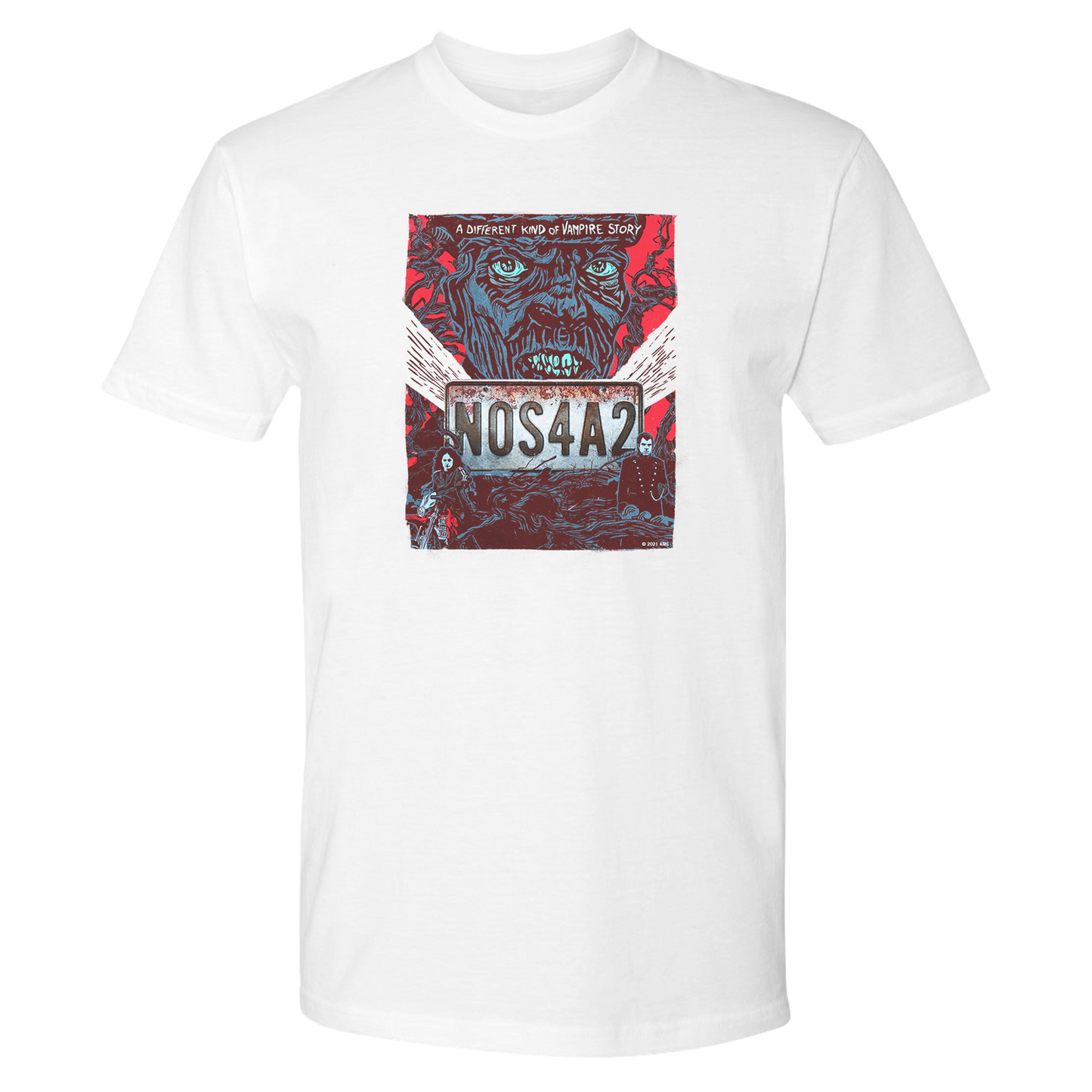 NOS4A2 Key Art Adult Short Sleeve T-Shirt