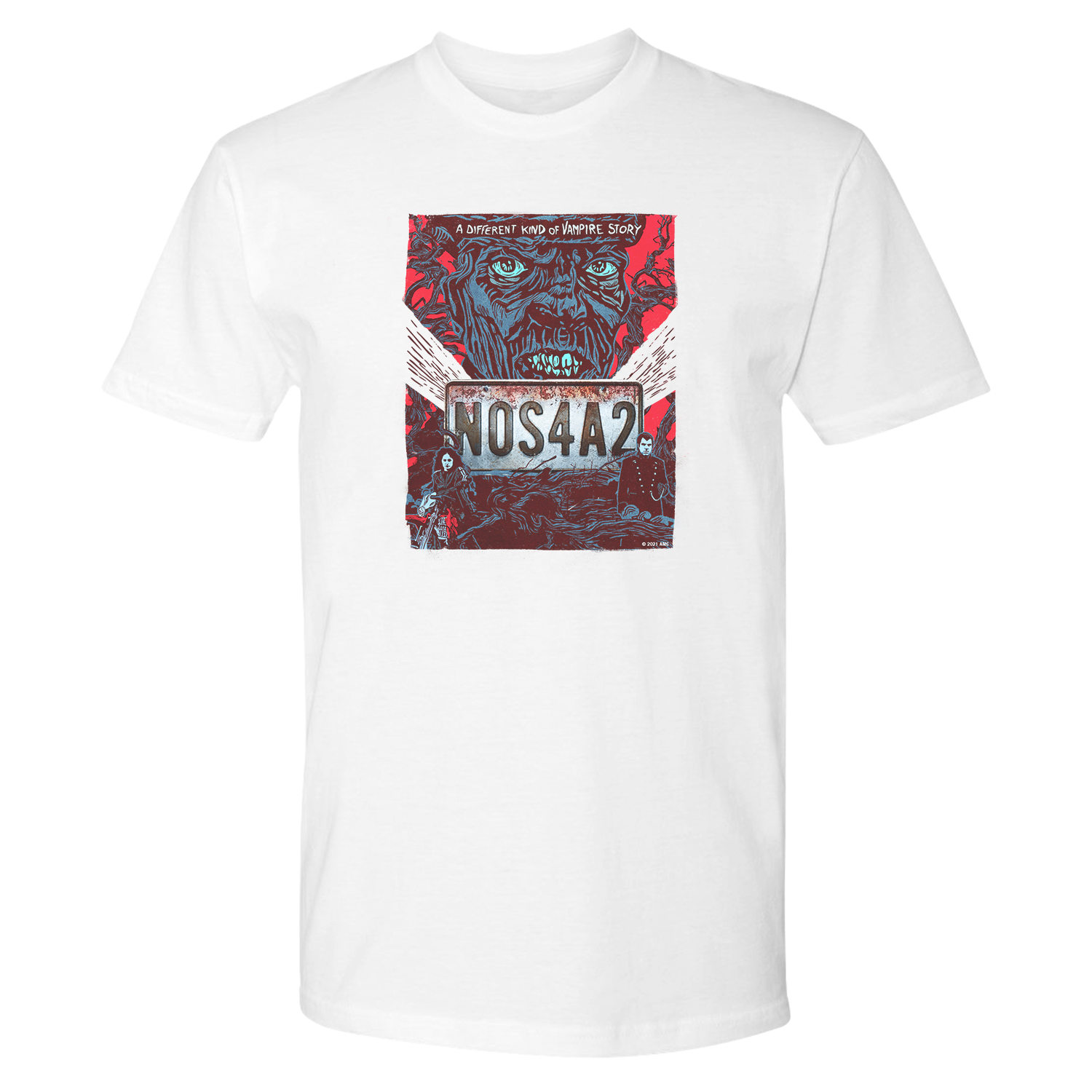 NOS4A2 Key Art Adult Short Sleeve T-Shirt