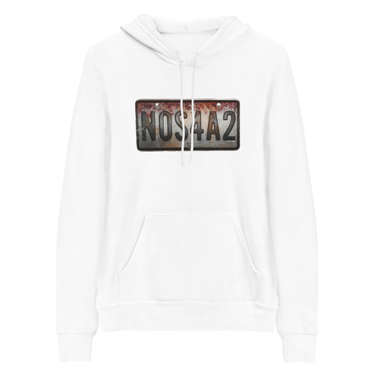 NOS4A2 License Plate Adult Fleece Hooded Sweatshirt
