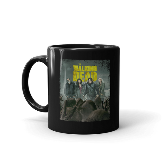 The Walking Dead Season 11C Key Art Black Mug