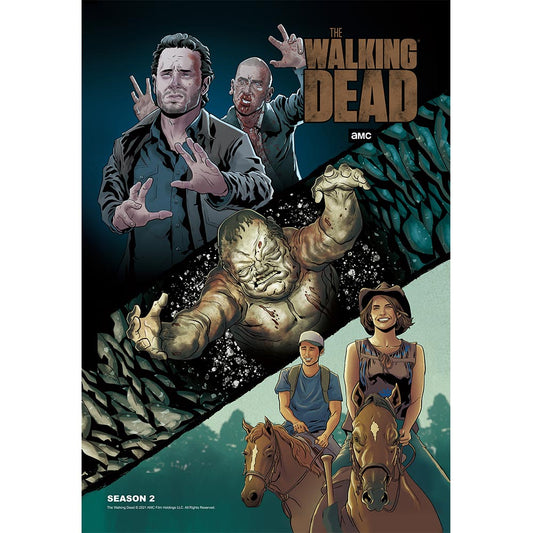 11 Weeks of TWD – Season 2 by Will Sliney & Dee Cunniffe Premium Gallery Wrapped Canvas
