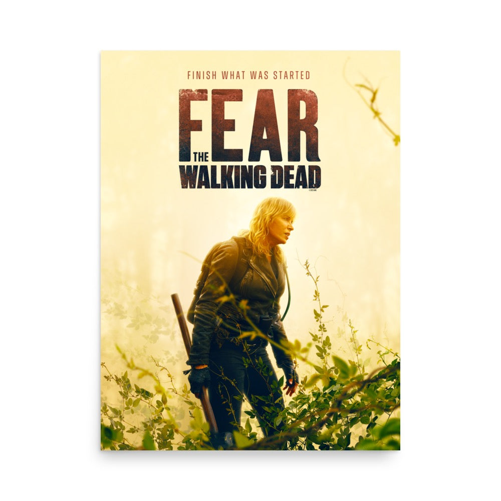 The Walking Dead Season 11B Key Art Premium Satin Poster