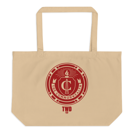 The Walking Dead Commonwealth Emblem Large Eco Tote