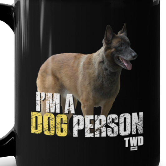 The Walking Dead Dog Person Black Mug