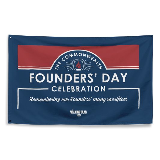 The Walking Dead Founder's Day Flag