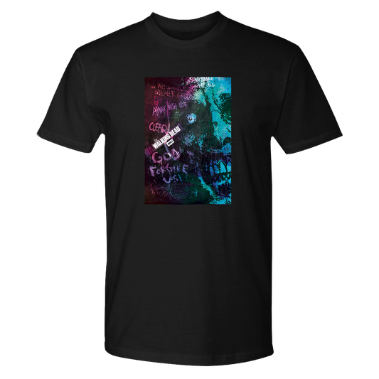 The Walking Dead Graffiti Walker Adult Short Sleeve T-Shirt