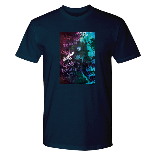 The Walking Dead Graffiti Walker Adult Short Sleeve T-Shirt