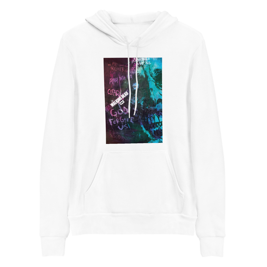 The Walking Dead Graffiti Walker Adult Fleece Hooded Sweatshirt