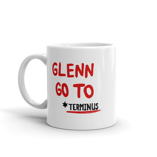The Walking Dead Go To Terminus White Mug