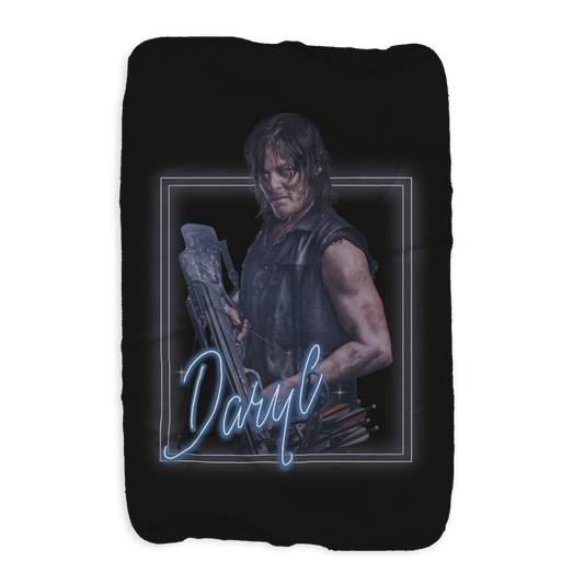 The Walking Dead Heartthrob Daryl Sherpa Blanket