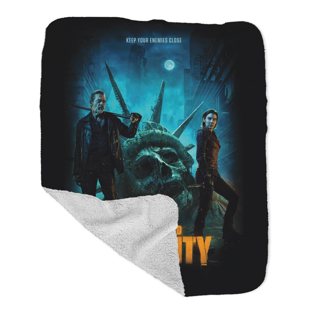 Dead City Key Art Blanket