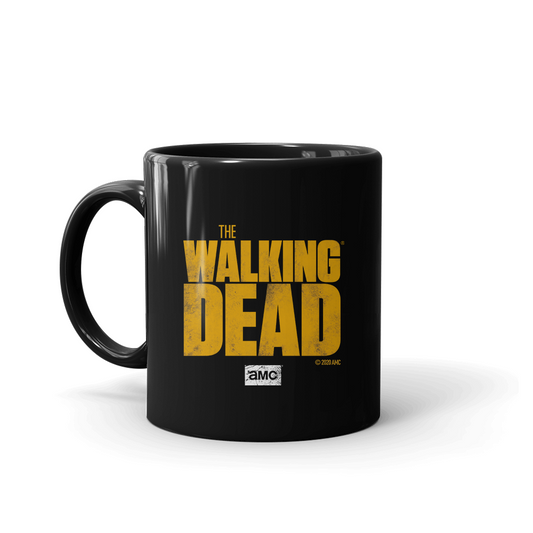 The Walking Dead Logo Black Mug