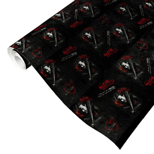 The Walking Dead Negan Graffiti Wrapping Paper