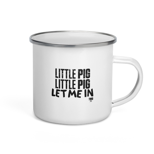 The Walking Dead Negan Little Pig Enamel Mug
