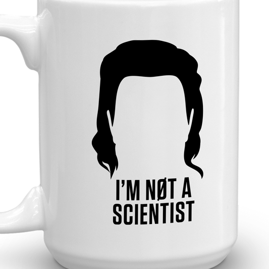 The Walking Dead I'm Not A Scientist White Mug