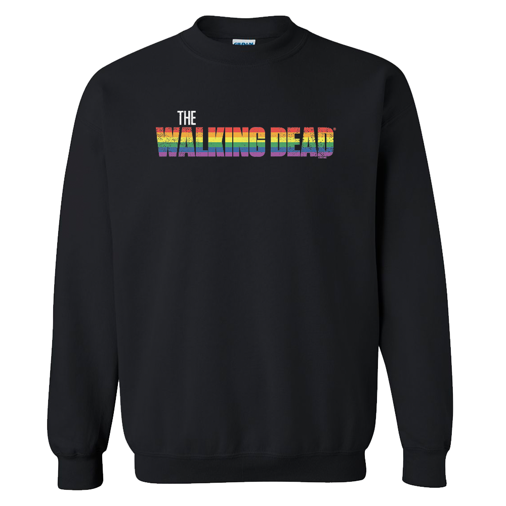 The Walking Dead Pride Logo Fleece Crewneck Sweatshirt