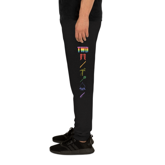 The Walking Dead Pride Icons Stack Adult Fleece Joggers