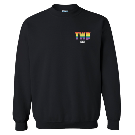 The Walking Dead Pride Wings Fleece Crewneck Sweatshirt