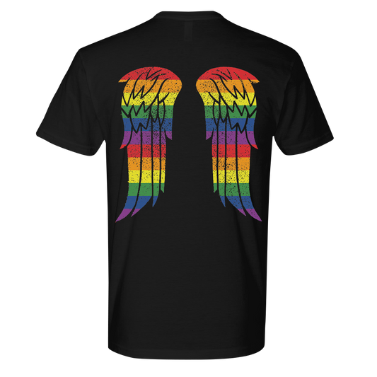 The Walking Dead Pride Wings Adult Short Sleeve T-Shirt
